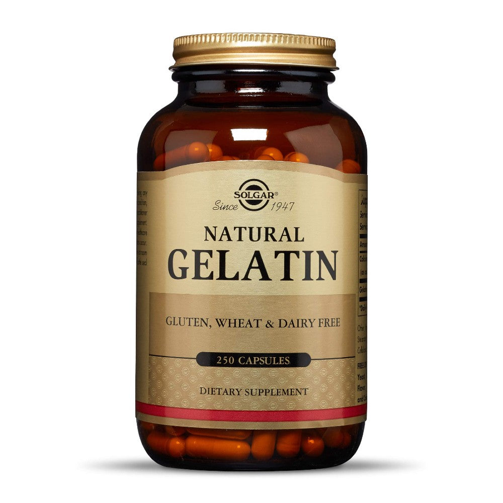 Natural Gelatin with Calcium Carbonate