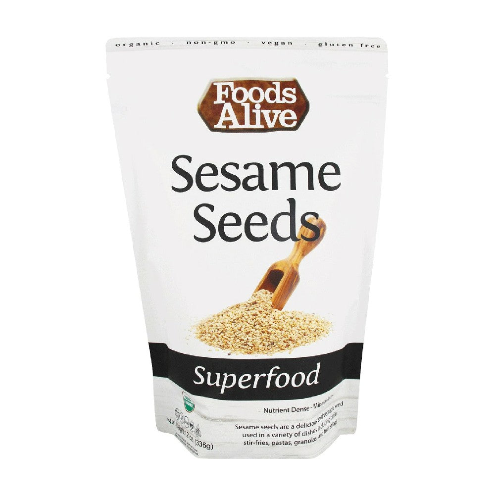 Organic Natural Sesame Seeds - Foods Alive