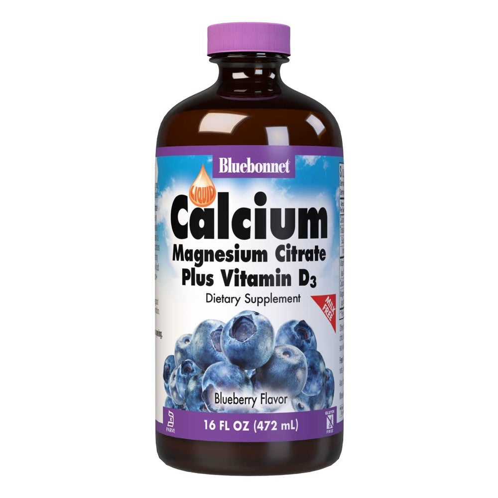 Liquid Calcium Magnesium Plus D-3 - Bluebonnet