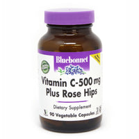 Thumbnail for Vitamin C-500 mg Plus Rose Hips - Bluebonnet