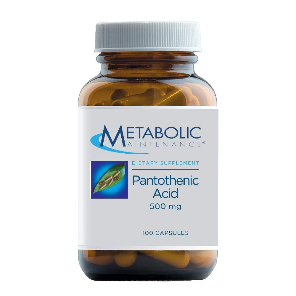 Pantothenic Acid – High Potency 500mg Vitamin B5 Supplement