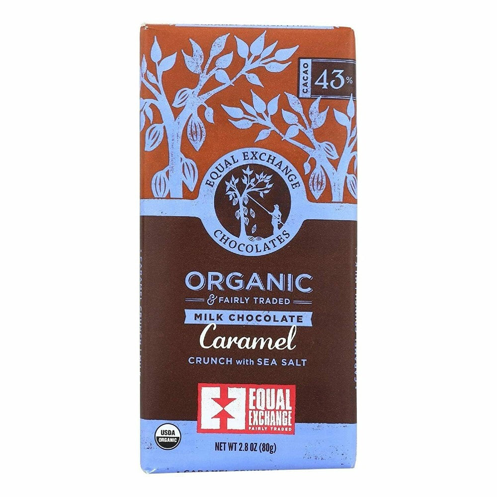 Caramel Crunch Milk Sea Salt - Equal Exchange