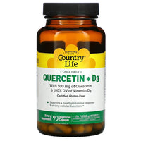 Thumbnail for Quercetin + D3 - Country Life