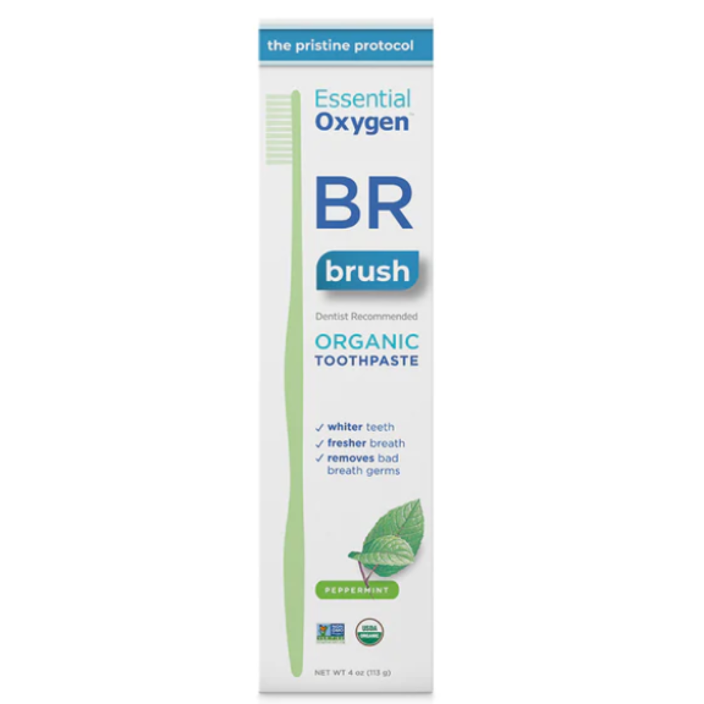 Organic Toothpaste Peppermint - Essential Oxygen