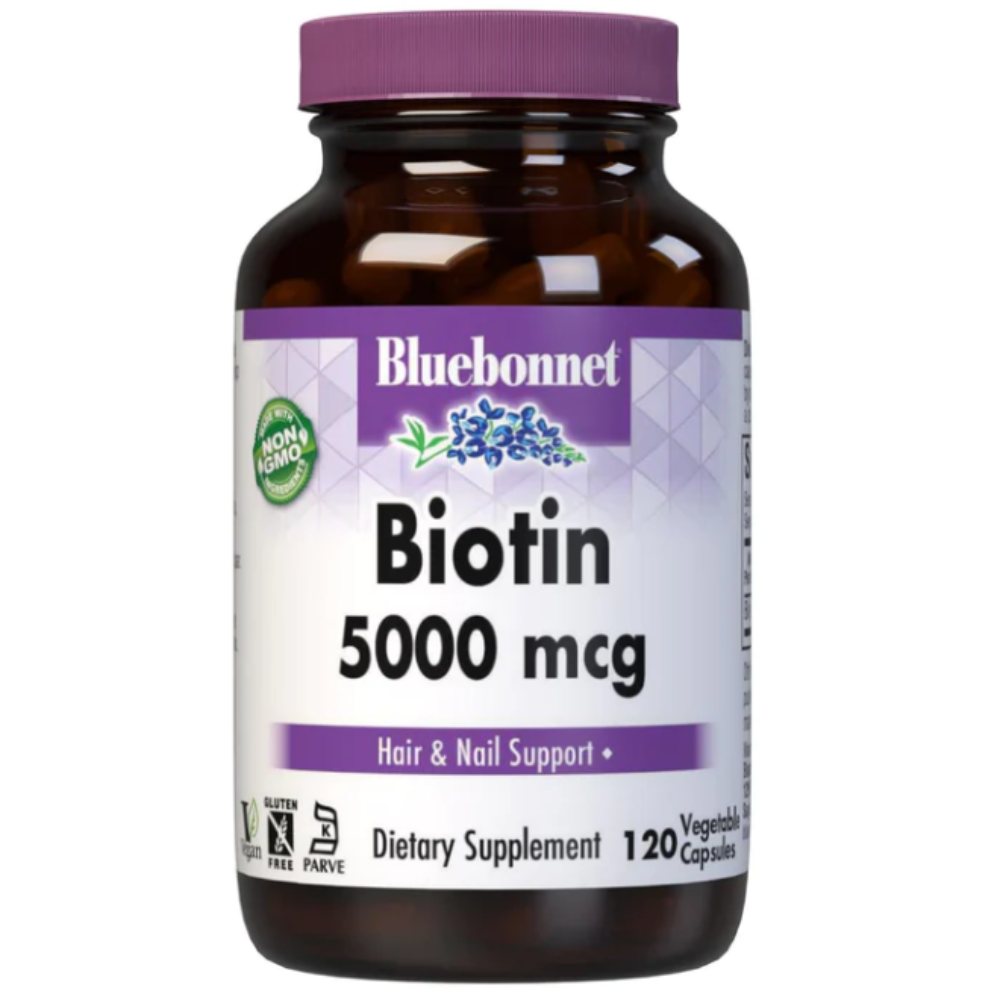 Biotin 5000 mcg - Bluebonnet