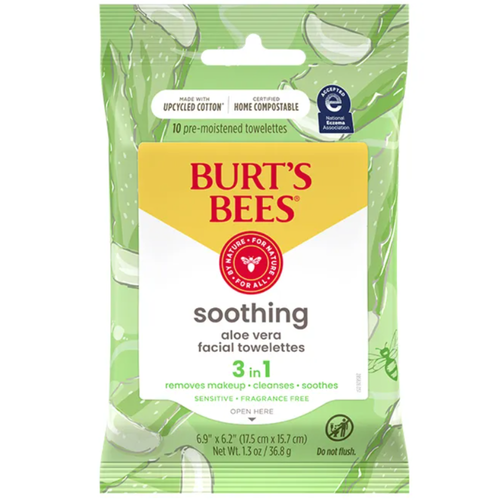 Sensitive Facial Cleansing Towelettes - Burts Bees