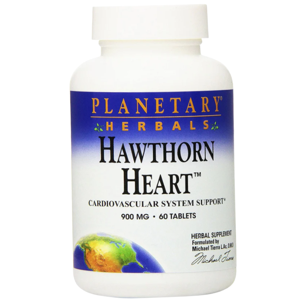 Hawthorn Heart 900mg - Planetary Herbals