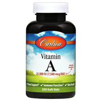 Thumbnail for Vitamin A 25,000 IU (7,500 mcg RAE) - Carlson