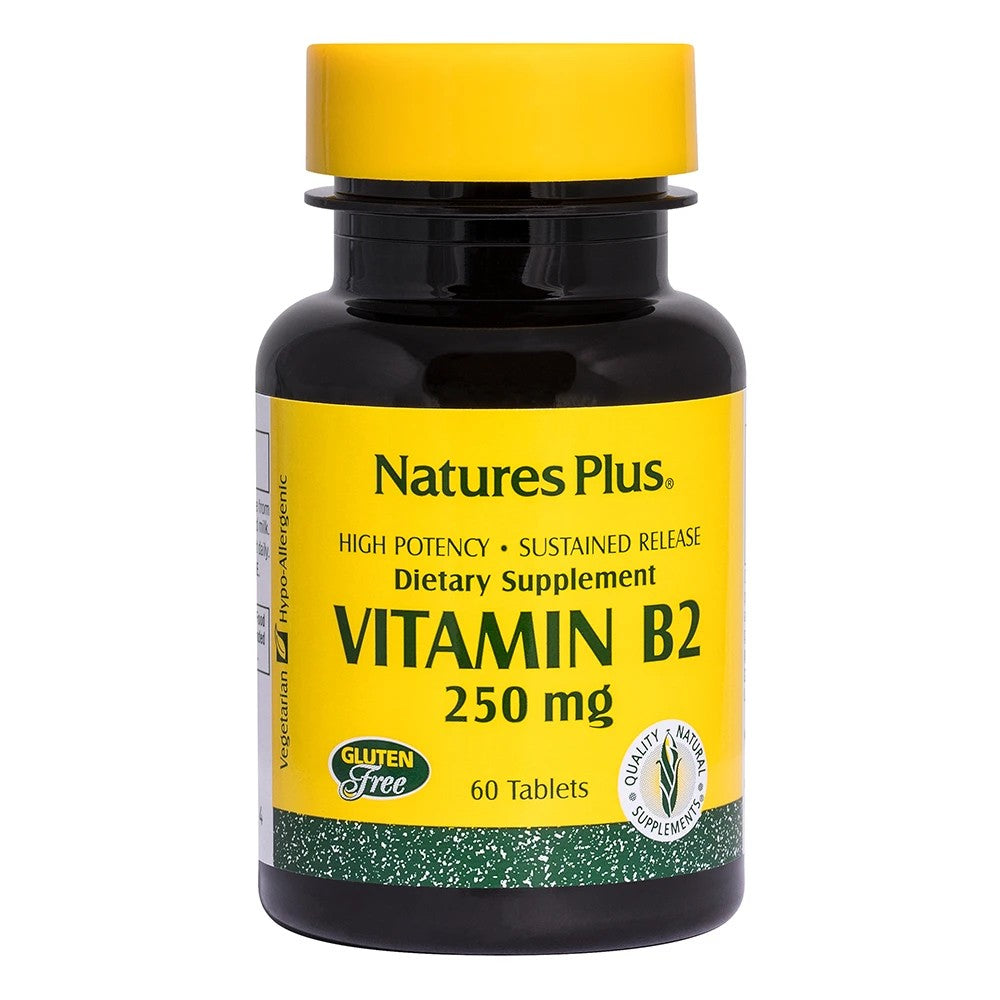 Vitamin B2 250 mg Sustained Release Tablets - My Village Green