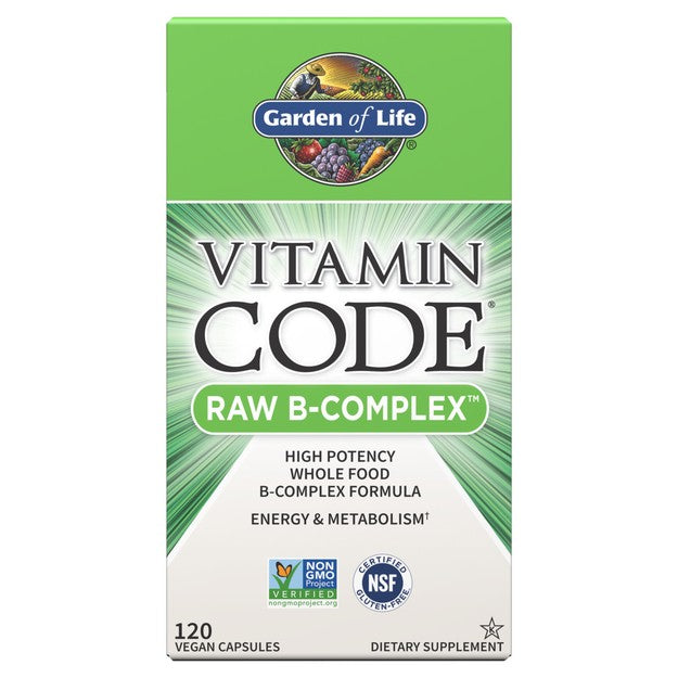 Vitamin Code Raw B-Complex - Garden of Life