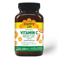 Thumbnail for Buffered Vitamin C Rescue 1000mg - Country Life