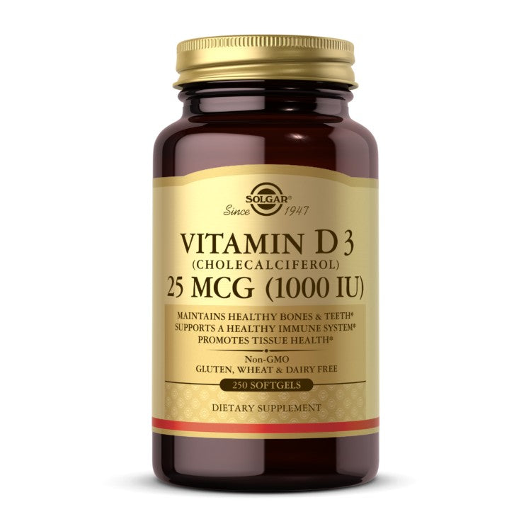 Vitamin D3 (Cholecalciferol) 25 MCG (1000 IU) - My Village Green