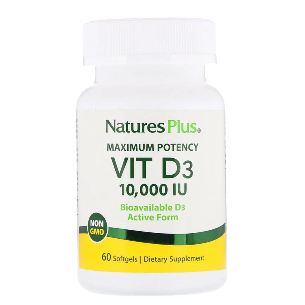 Maximum Potency, Vitamin D3, 10,000 IU - My Village Green