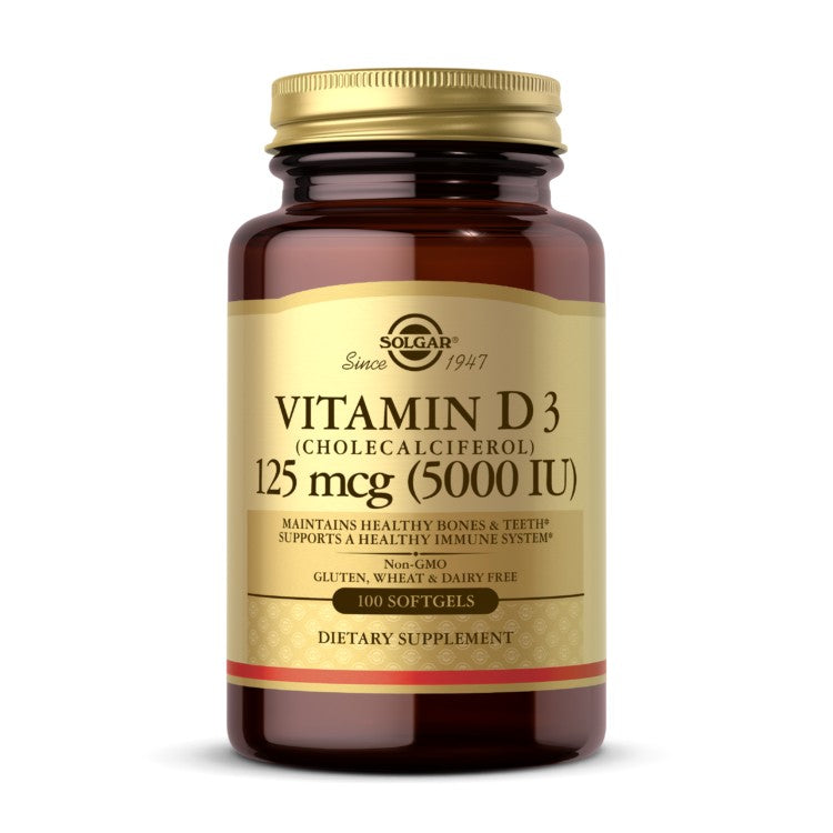 Liquid Vitamin D3 (Cholecalciferol) 125 MCG (5,000 IU) - My Village Green