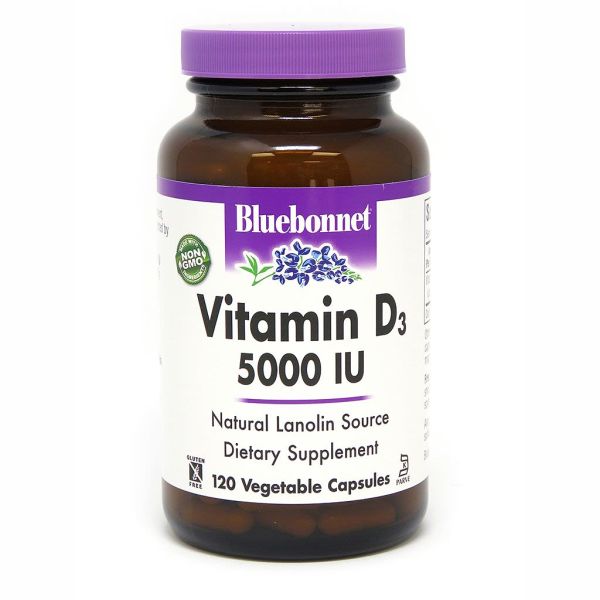 Vitamin D3 5000 IU - Bluebonnet