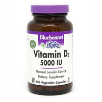 Thumbnail for Vitamin D3 5000 IU - Bluebonnet