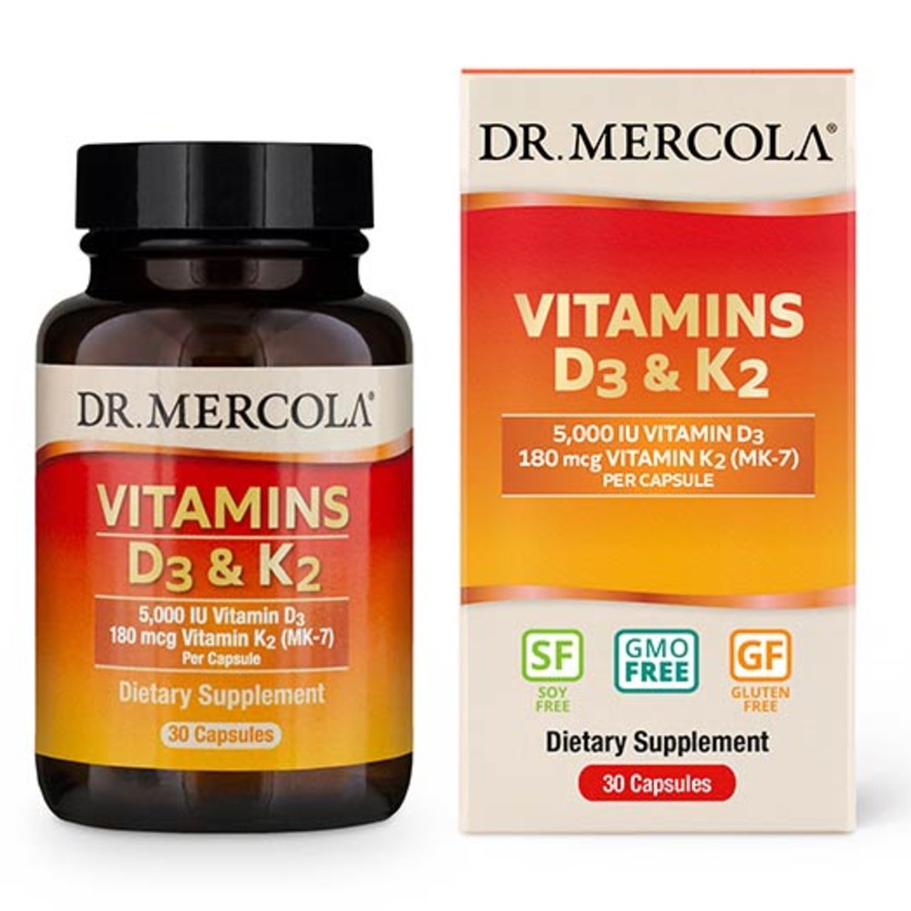 Vitamins D3 & K2 - Dr. Mercola