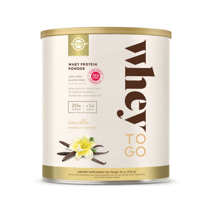 Whey To Go Whey Protein, Solgar