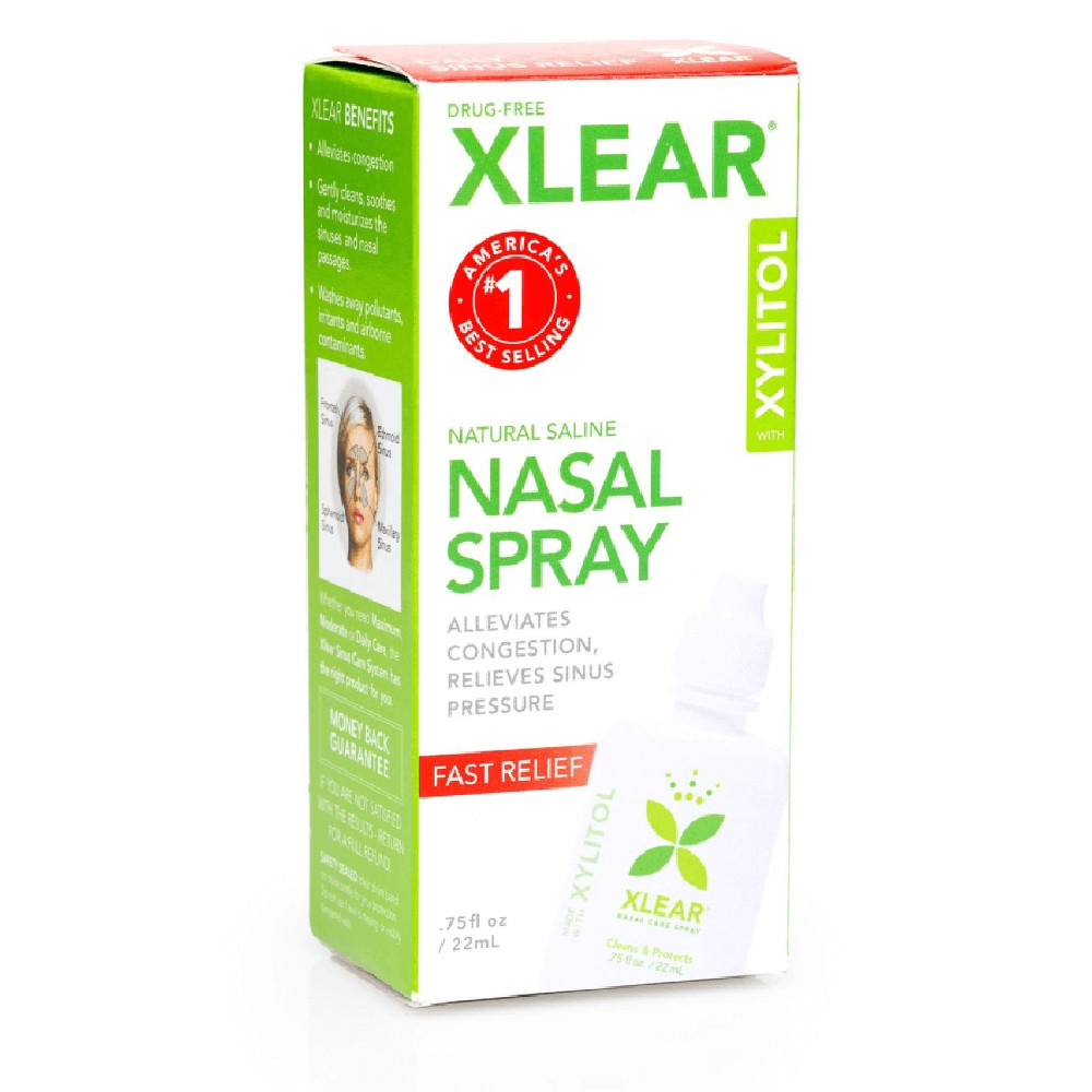Xylitol and Saline Nasal Spray