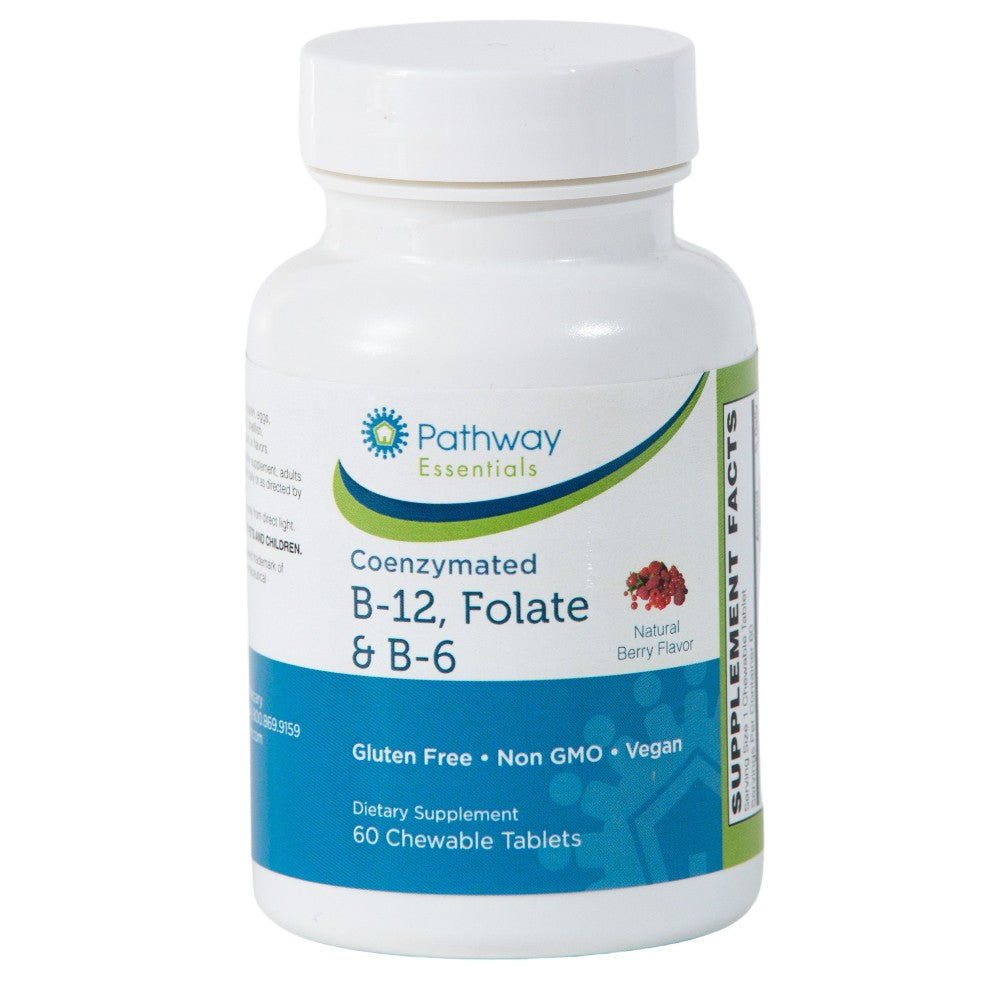 Coenzymated B-12, Folate & B-6