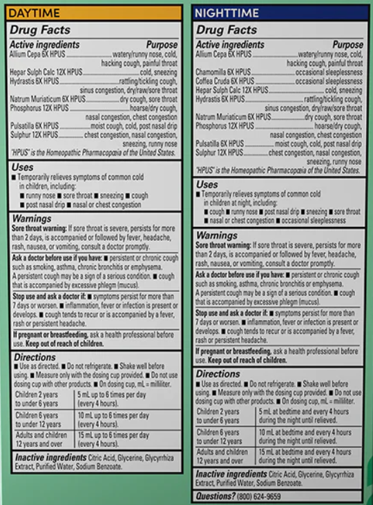 Kids Cough & Mucus Combo Pack