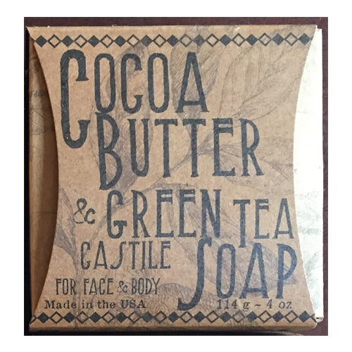 Cocoa Butter & Green Tea Soap - My Village Green