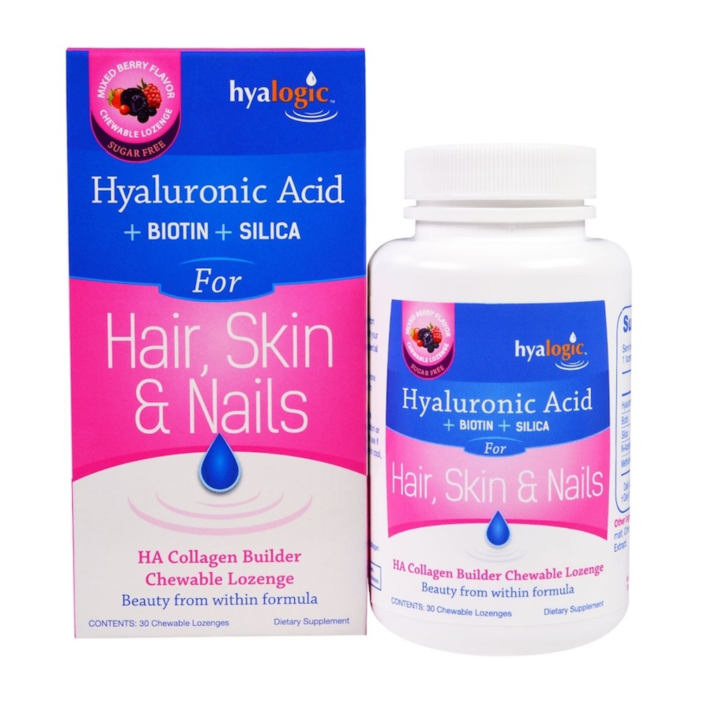 Hyaluronic Acid for Hair, Skin & Nails, Mixed Berry Flavor