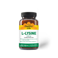 Thumbnail for L-Lysine 1,000 mg - Country Life