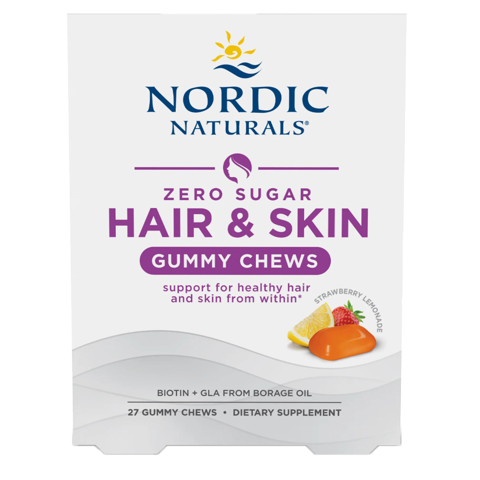 Zero Sugar Hair & Skin Gummy - Nordic Naturals