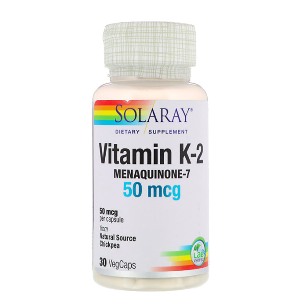 Vitamin K-2 Menaquinone-7 50 mcg - My Village Green