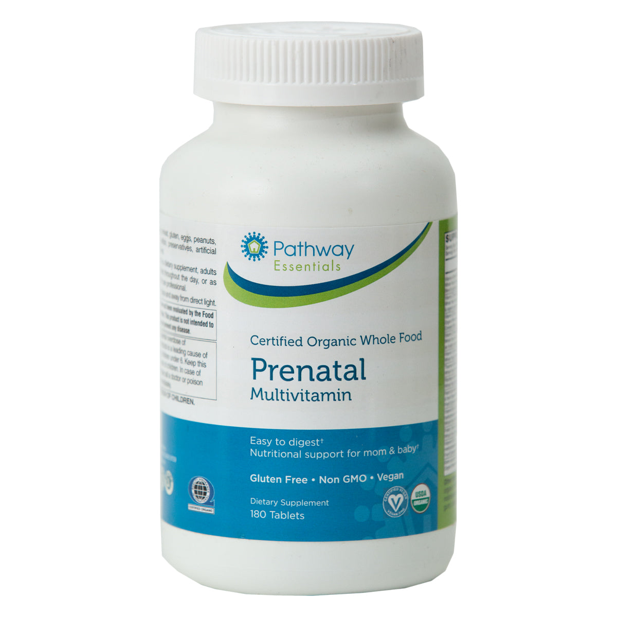 Certified Organic Whole Food Prenatal Multivitamin