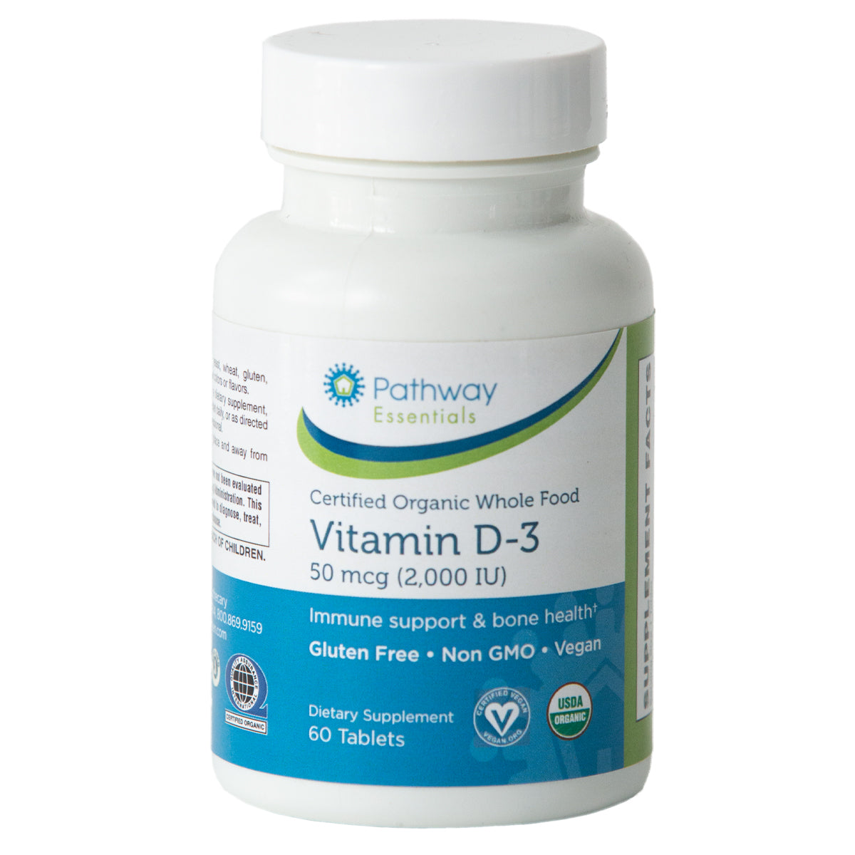 Certified Organic Whole Food Vitamin D3