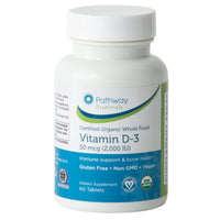 Thumbnail for Certified Organic Whole Food Vitamin D3