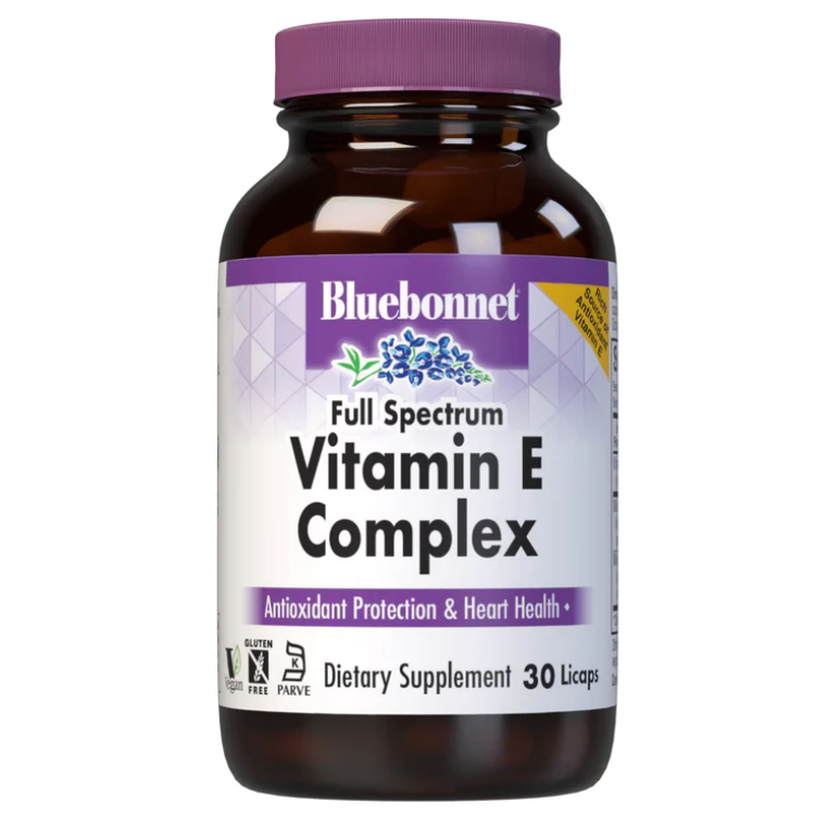 Full Spectrum Vitamin E Complex - Bluebonnet