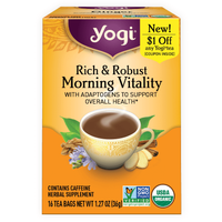 Thumbnail for Rich & Robust Morning Vitality Tea - Yogi Tea